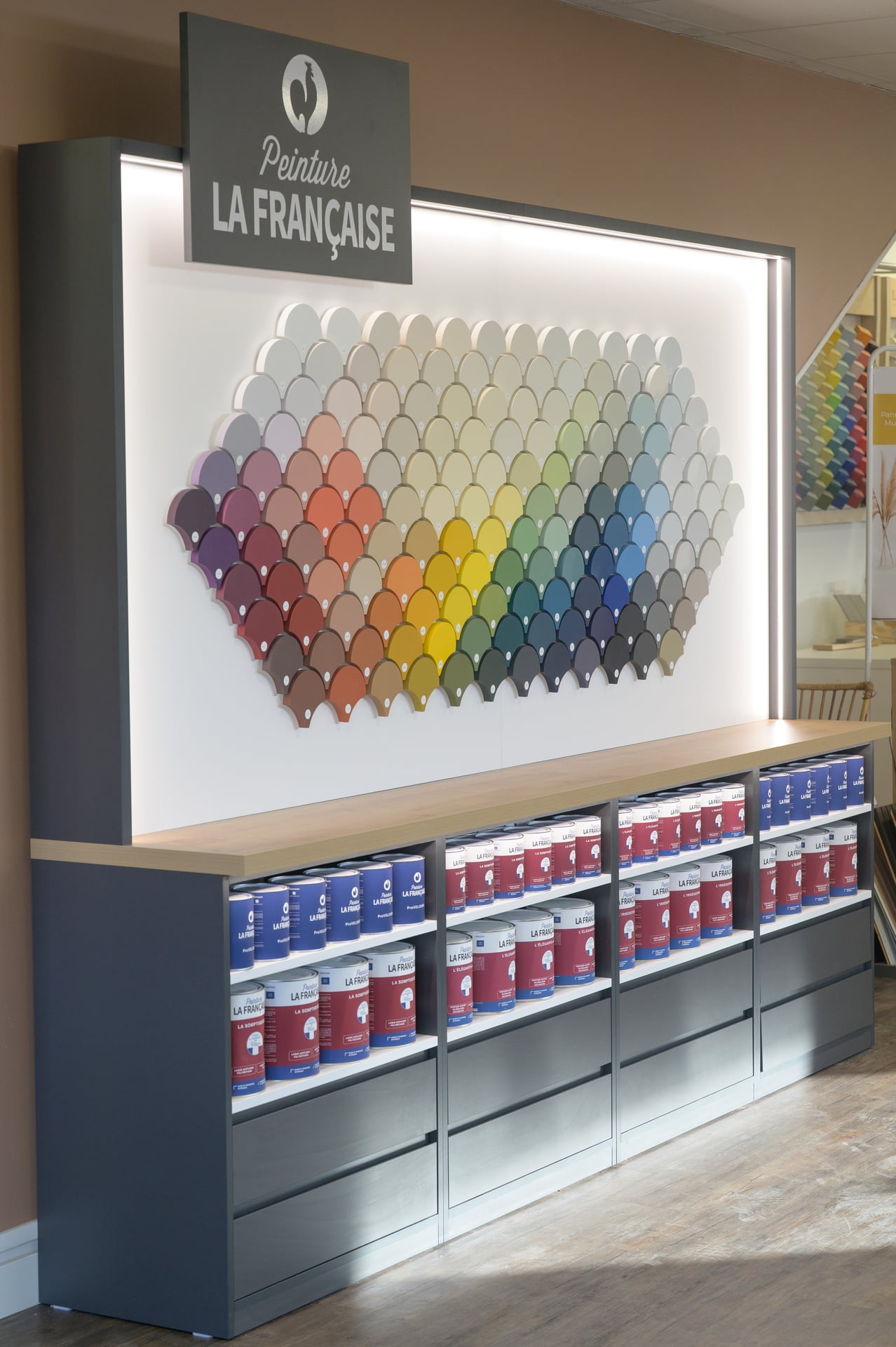 Meuble coloré Peinture La Française